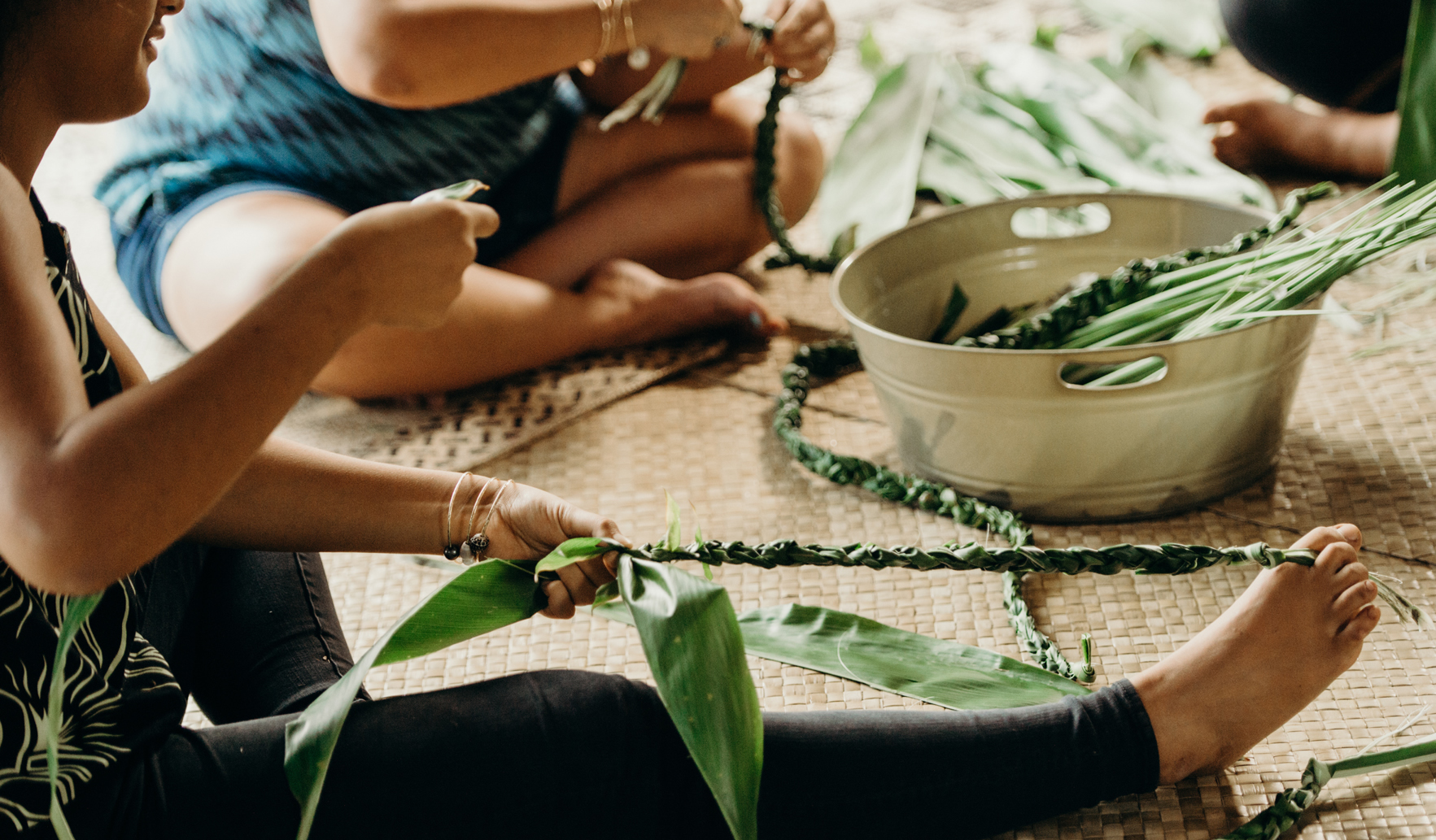 Maui artisans working