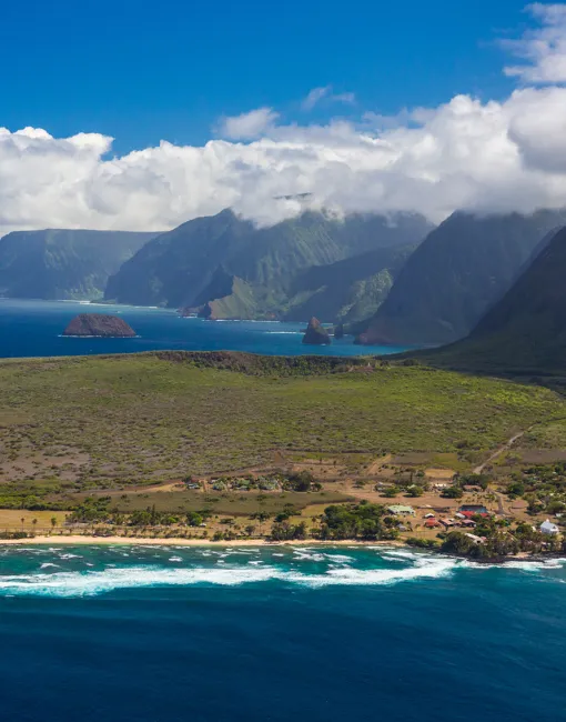 Molokai Kalaupapa Coast