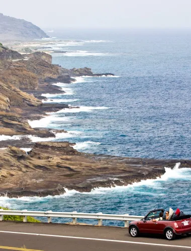Coastline with cliffs