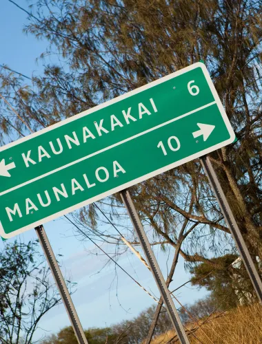Molokai maps