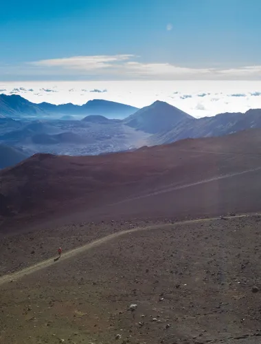 Travelers to Haleakalā National Park on Maui
