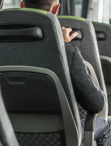 Passenger on Bus