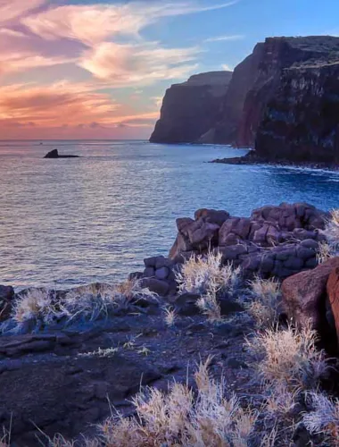 Sunset on the beach off the Hawaiian island of Lanai