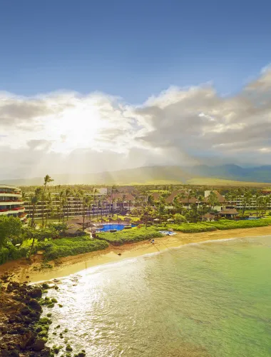 Beachfront accommodations on Maui