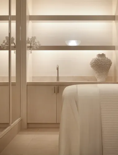 Massage room at the Four Season Lānaʻi in Hawaiʻi