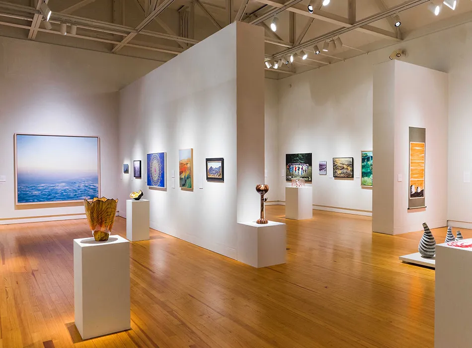 The MACC's climate-controlled gallery for global and local artists' exhibitions