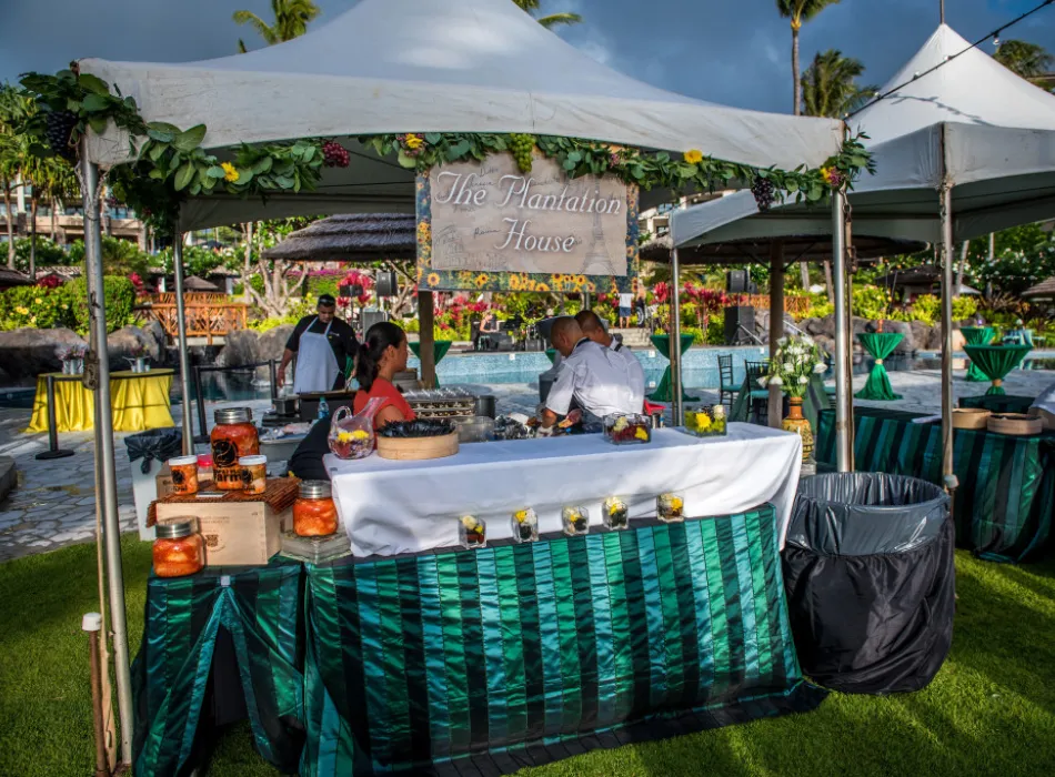Kapalua Resort Restaurants feature their specialty creations