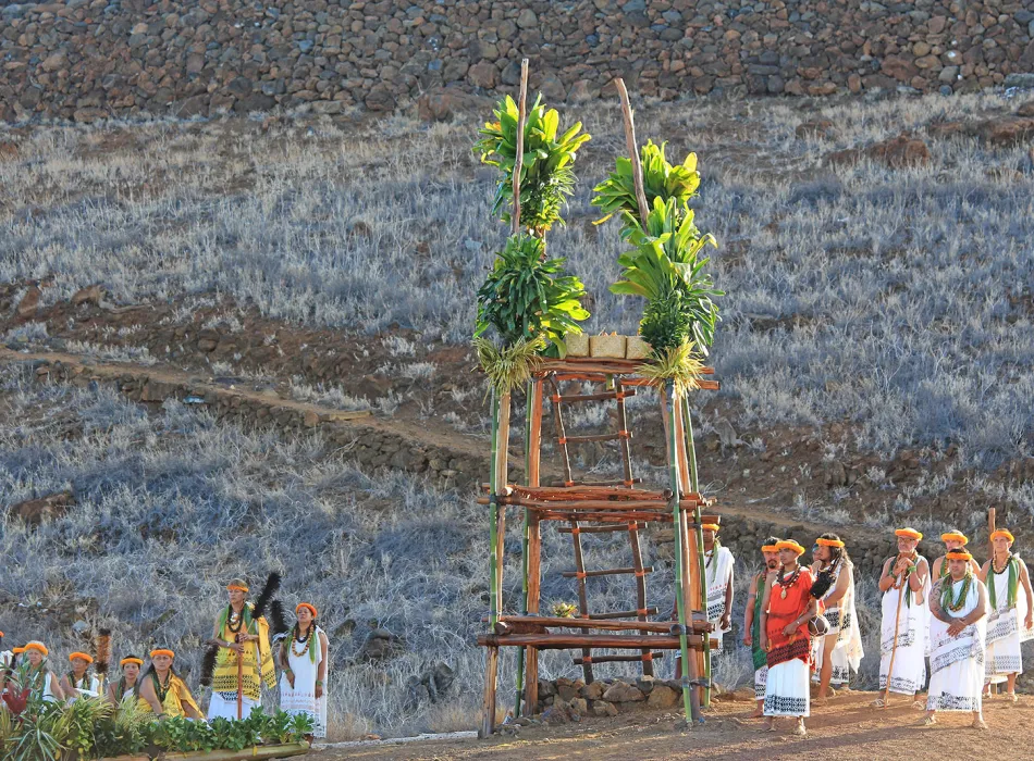 Puukohala-Heaiu Ceremony